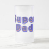 Super dad mattglas bierglas (Mittel)