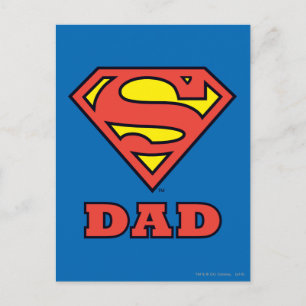 Super Dad Postkarte