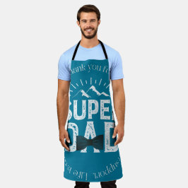 Super dad schürze