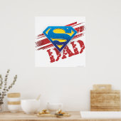 Super Dad Stripes Poster (Küche)