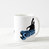Super Dad. Super Papa. Súper Papá Kaffeetasse (VorderseiteRechts)