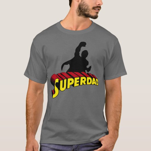 Super Dad. Super Papa. Súper Papá T-Shirt (Vorderseite)