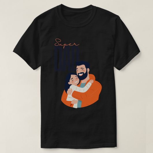 Super dad T-Shirt (Design vorne)