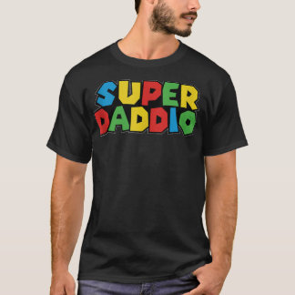 Super Daddio Funny Gamer Vater Fathers Day Video G T-Shirt