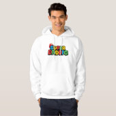 Super Daddio für den besten Papa Hoodie (Vorne ganz)