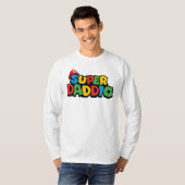 Super Daddio für den besten Papa T-Shirt (Vorne ganz)
