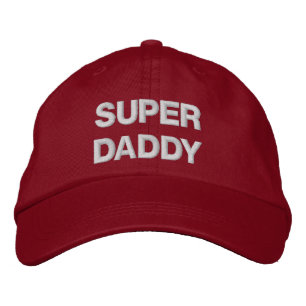 Super Daddy Bestickte Kappe