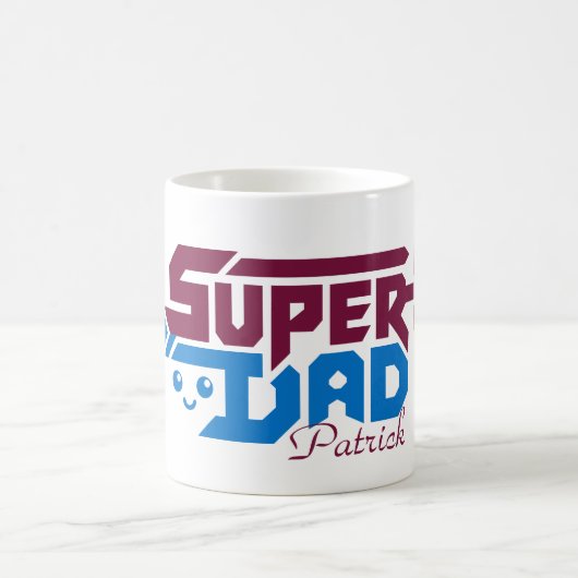 Super-Daddy-Gamer-Geschenk – Süß Retro Kaffeetasse (Mittel)
