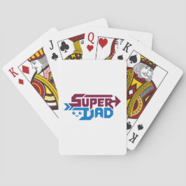 Super-Daddy-Gamer-Geschenk – Süß Retro Spielkarten