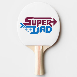Super-Daddy-Gamer-Geschenk – Süß Retro Tischtennis Schläger