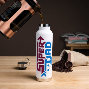 Super-Daddy-Gamer-Geschenk – Süß Retro Trinkflasche