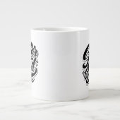 Super-Daddy-Held-Typografie-Design-67888 Jumbo-Tasse (Vorderseite)