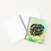 Super-Daddy-Held-Typografie-Design-67888 Notizblock (Innenseite)