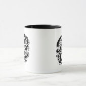 Super-Daddy-Held-Typografie-Design-67888 Tasse (Zentrum)
