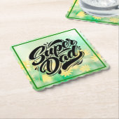 Super-Daddy-Held-Typografie-Design-67888 Untersetzer (angewinkelt)