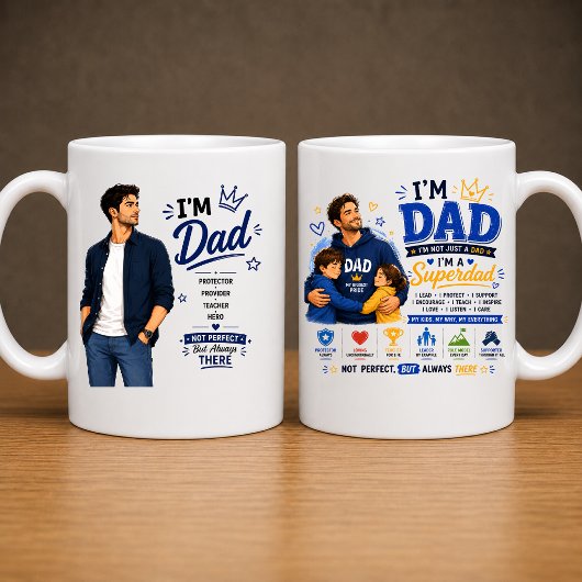 Super-Daddy-Kaffeetasse-Design Kaffeetasse