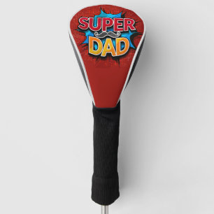 Super-Daddy-Schnurrbart-Vatertags-Golf-Geschenk Golf Headcover