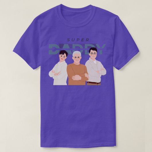 Super daddy T-Shirt (Design vorne)