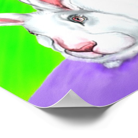 Super Dane Oaster RABBITS?! Poster (Ecke)