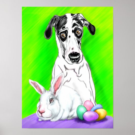 Super Dane Oaster RABBITS?! Poster (Vorne)