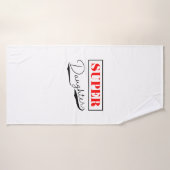 Super Daughter Badehandtuch (Badehandtuch)