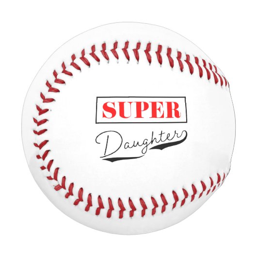 Super Daughter Baseball (Vorderseite Links)