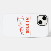 Super Daughter Case-Mate iPhone Hülle (Rückseite (Horizontal))
