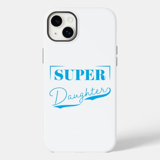 Super Daughter Case-Mate iPhone Hülle (Rückseite)