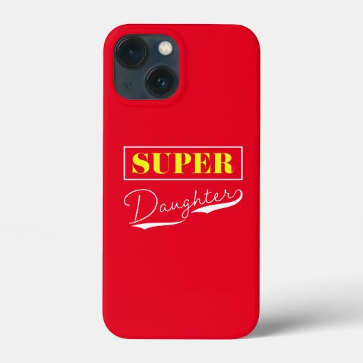 Super Daughter Case-Mate iPhone Hülle (Rückseite)