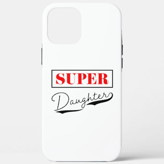 Super Daughter Case-Mate iPhone Hülle (Rückseite)