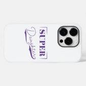 Super Daughter Case-Mate iPhone Hülle (Rückseite (Horizontal))