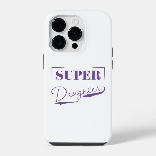 Super Daughter iPhone Hülle (Rückseite)