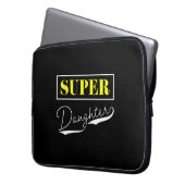 Super Daughter Laptopschutzhülle (Vorderseite Links)
