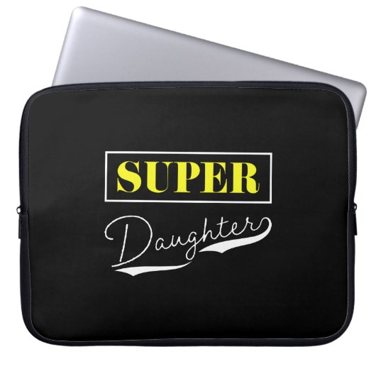 Super Daughter Laptopschutzhülle (Vorderseite)