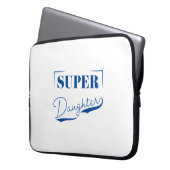 Super Daughter Laptopschutzhülle (Vorderseite Links)