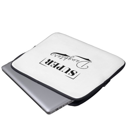 Super Daughter Laptopschutzhülle (Vorne Knopf)