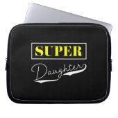 Super Daughter Laptopschutzhülle (Vorderseite)