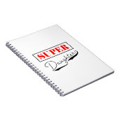 Super Daughter Notizblock (Rechte Seite)