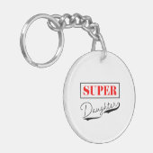 Super Daughter Schlüsselanhänger (Vorderseite links)