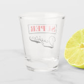 Super Daughter Schnapsglas (Rückseite)