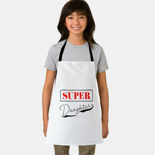 Super Daughter Schürze (Insitu)