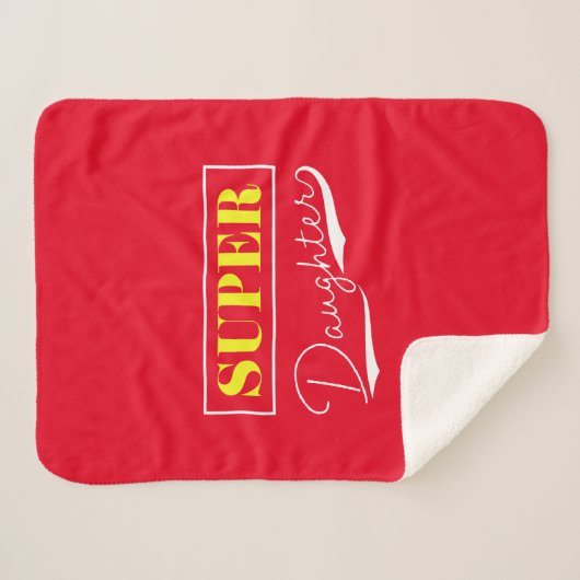 Super Daughter Sherpadecke (Vorderseite (Horizontal))