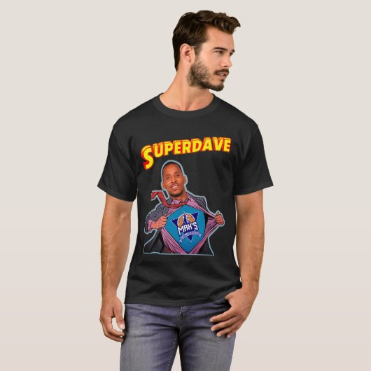 Super Dave Seagers T - Shirt (Vorne ganz)