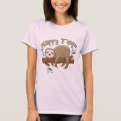 Super Delightful Baby Sloth T-Shirt (Vorderseite)