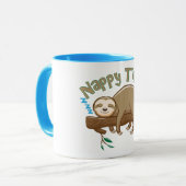 Super Delightful Baby Sloth Tasse (Vorderseite Links)