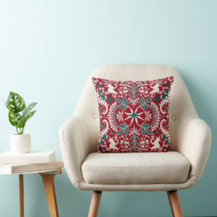 Super detailliert Nordic bestickt Throw Kissen
