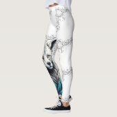 Super Digital Wolf Women Leggings (Links)