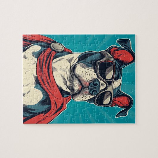 Super Dog's Sidekick Puzzle (Horizontal)