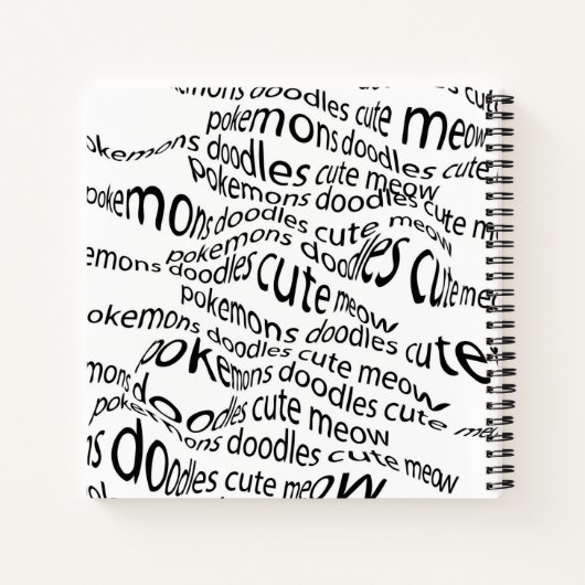 Super Doodle Notizblock (Rückseite)