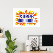 Super Drummer Poster (Heimbüro)